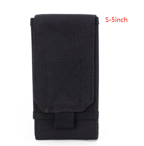 Molle Mobile Phone Bag Waist Bag Men's Sports Running Coin Purse Universal Multifunctional Vertical Belt Portable Wear Belt