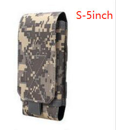 Molle Mobile Phone Bag Waist Bag Men's Sports Running Coin Purse Universal Multifunctional Vertical Belt Portable Wear Belt